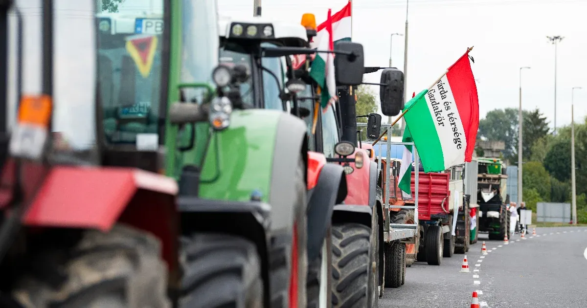 A záhonyi határnál fognak tüntetni a magyar gazdák az ukrán gabonaimport miatt