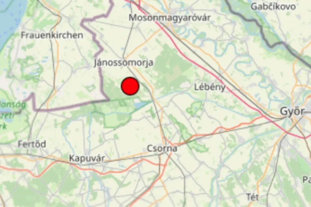Kisebb földrengés volt Győr-Moson-Sopronban