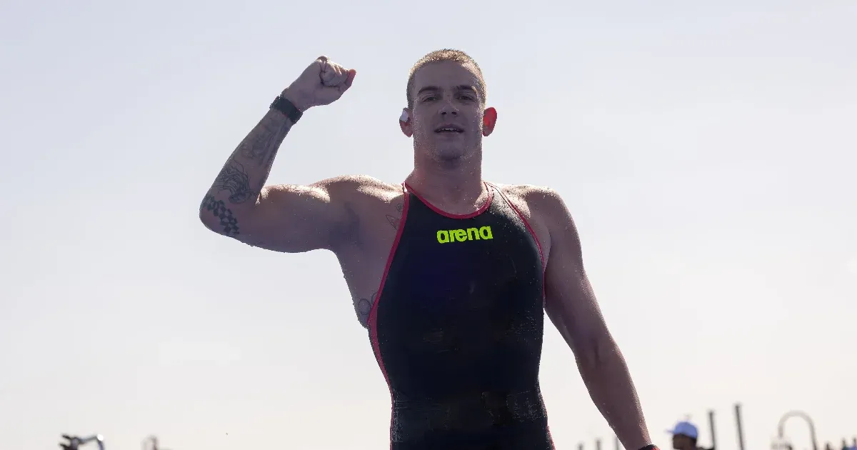 Rasovszky Kristóf világbajnok lett 10 kilométeren a dohai vizes vb-n