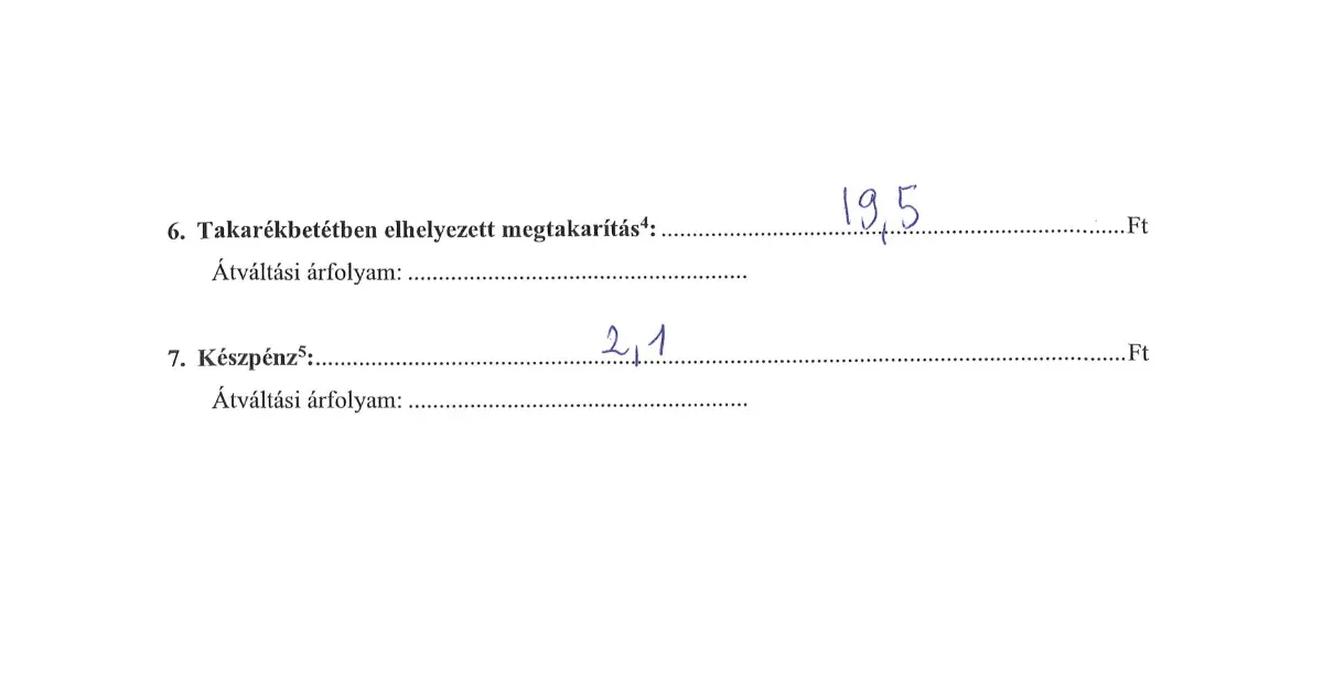 2,1 forint készpénzt vallott be vagyonnyilatkozatában a fideszes Fazekas Sándor