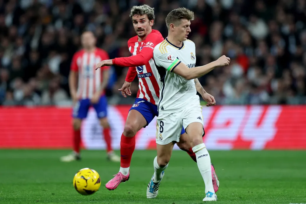 A 93. percben egyenlített az Atlético a Real Madrid ellen