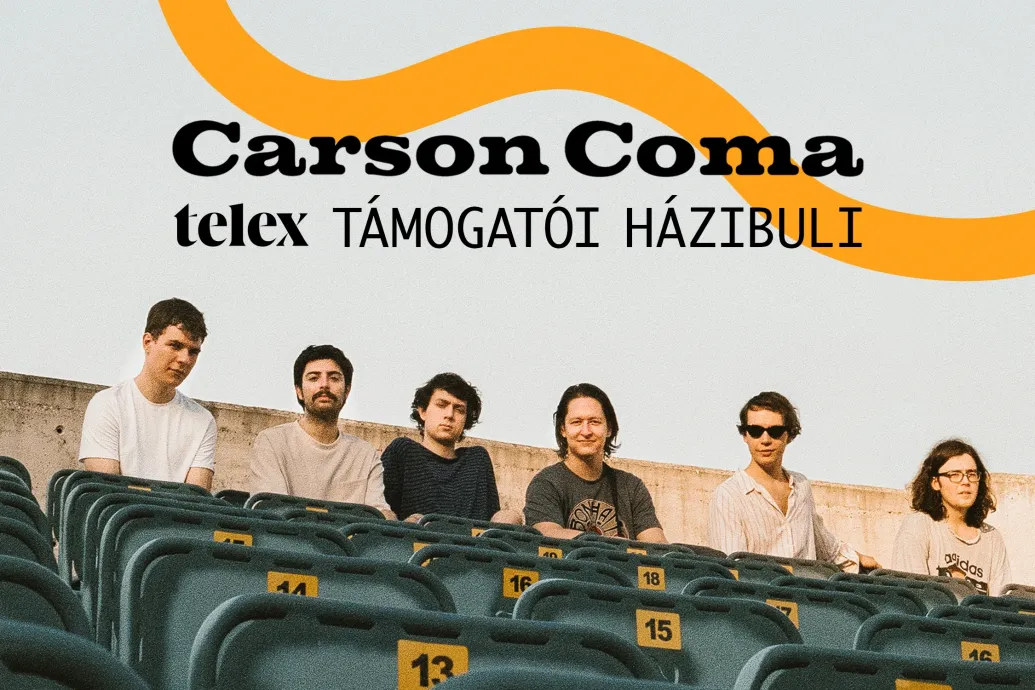 Exkluzív, szűk körű koncertet ad a Carson Coma a Telex támogatóinak