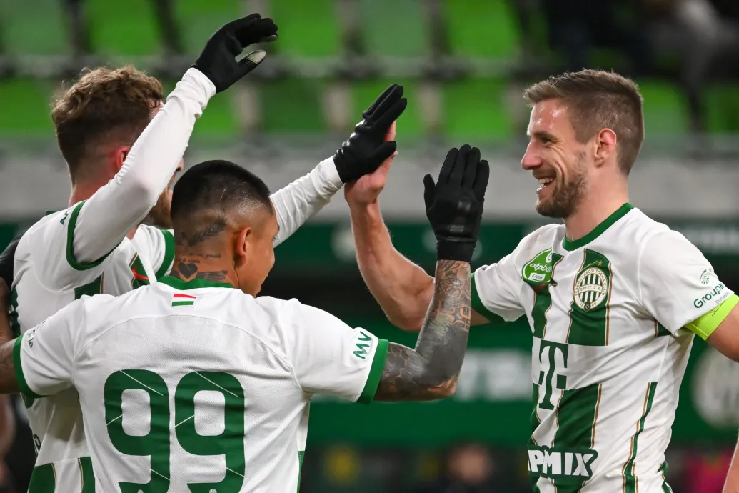 A Fradi 5-1-re ütötte ki az MTK-t, Varga Barnabás egymaga négy gólt rúgott