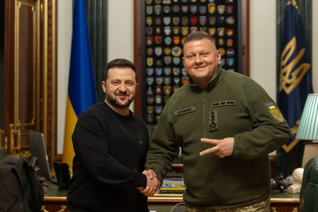 Zelenszkij leváltotta az ukrán hadsereg főparancsnokát