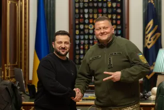 Zelenszkij leváltotta az ukrán hadsereg főparancsnokát