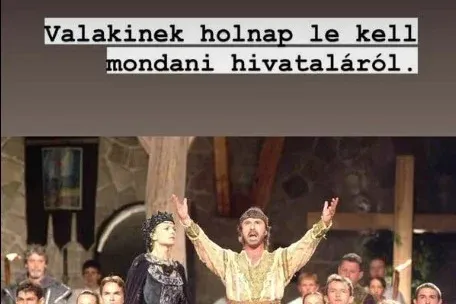 Magyar Péter: Valakinek holnap le kell mondani hivataláról