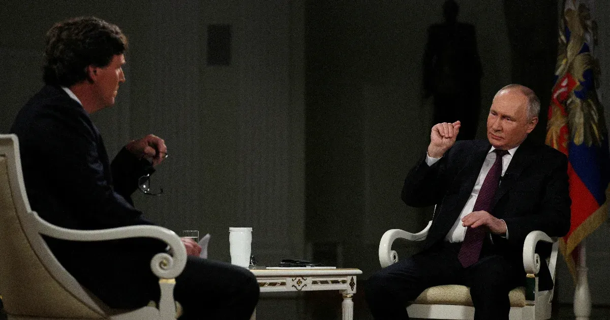 A magukat orosznak tartó ukránok és Hitlerrel összejátszó Lengyelország – leellenőriztük Putyin legerősebb állításait a Tucker Carlson-interjúból