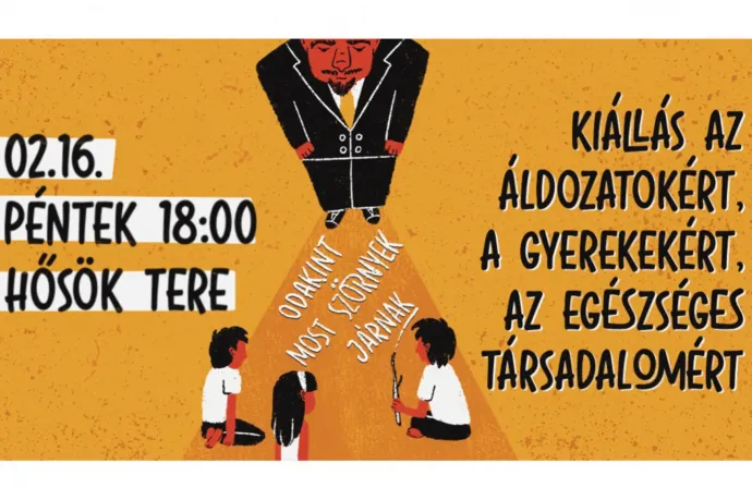 Pottyondy Edina: Arra akarjuk kérni a társadalmat, ne fordítsa el a fejét