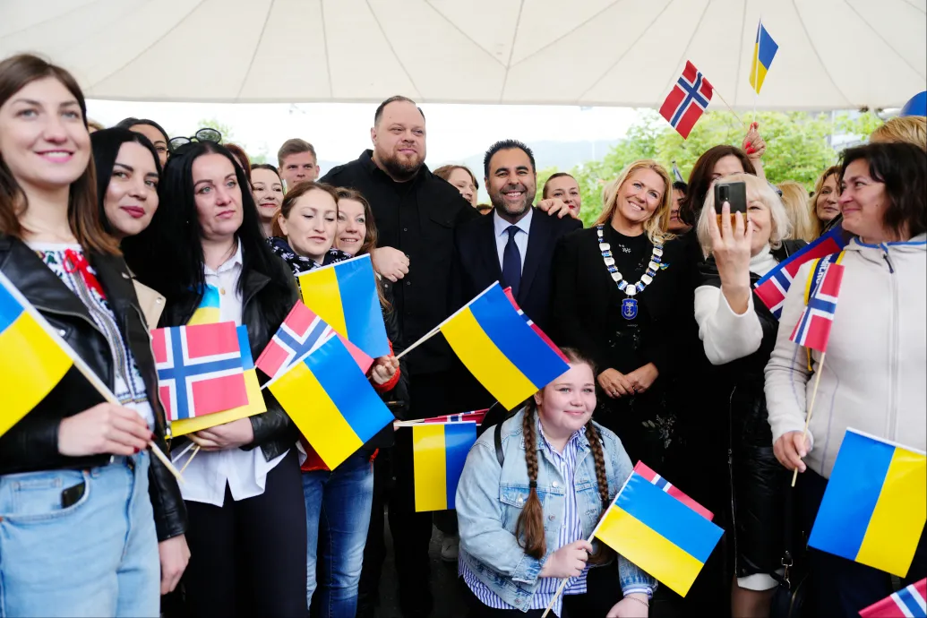 Norvégia ötödik legnagyobb városa ezentúl csak ukrán menekülteket fogad be