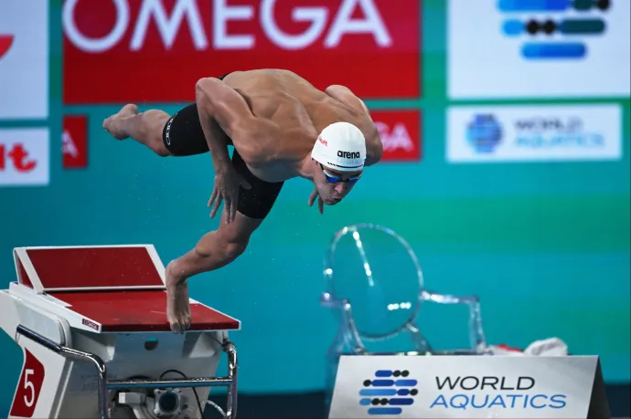 Történelmi vb-érem úszásban: Németh Nándor 100 gyorson harmadik lett