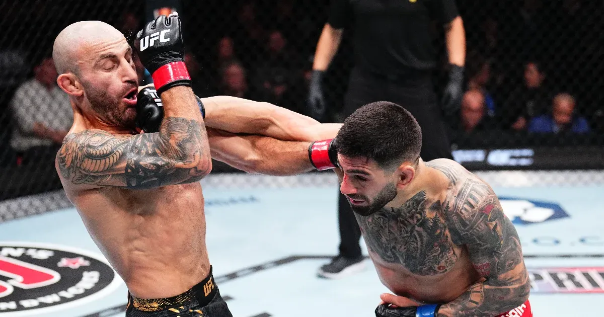 Brutális KO-val írt történelmet a UFC első spanyol bajnoka, a grúz daráló Zuckerberg elé cipelte áldozatát