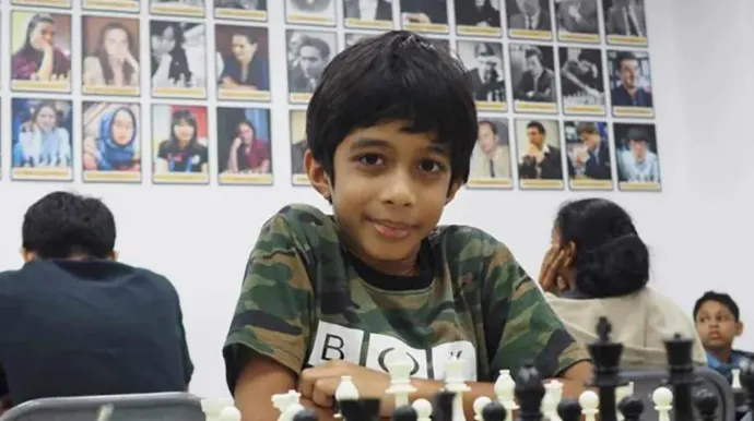 Ashwath Kaushik, az új nagymesterverő korrekorder – Fotó: Singapore Chess Federation