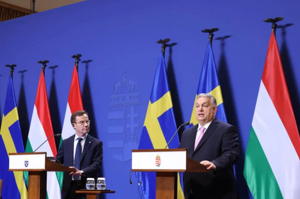 Sweden and Hungary pledge to fight for each other once both are in NATO