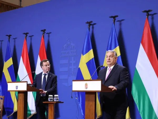 Sweden and Hungary pledge to fight for each other once both are in NATO