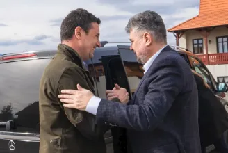 Tánczos Barna szenátor bemutatta Székelyföldet Marcel Ciolacu miniszterelnöknek