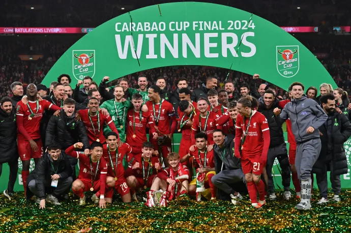 A Liverpool hosszabbításban nyerte meg a Ligakupát, megvan Szoboszlai első trófeája a klubbal