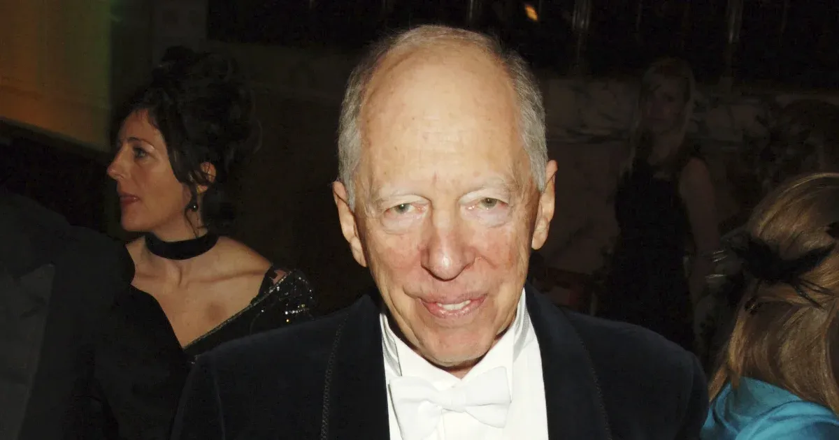 Meghalt Jacob Rothschild, a híres bankárcsalád tagja