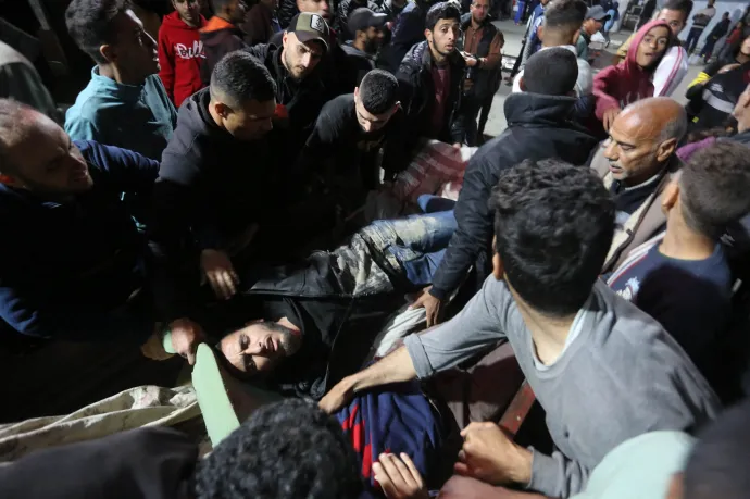 Segélyre váró palesztinokra lőtt az izraeli hadsereg Gázában, az egészségügyi minisztérium szerint 100-nál is több halott van