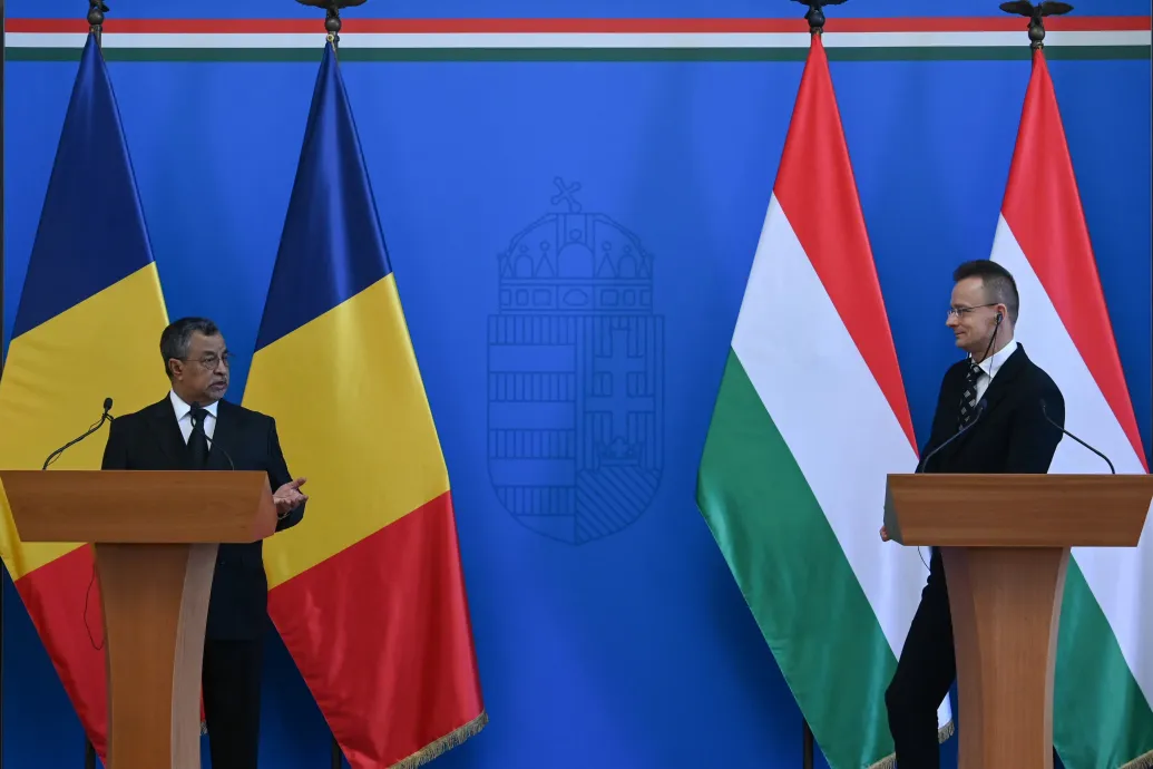 Szijjártó: Széles körű együttműködési program indul Csáddal