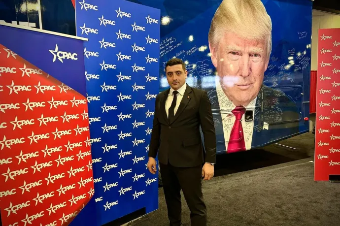 George Simion a CPAC-on: Azért vagyok itt, mert Trumpot támogatom