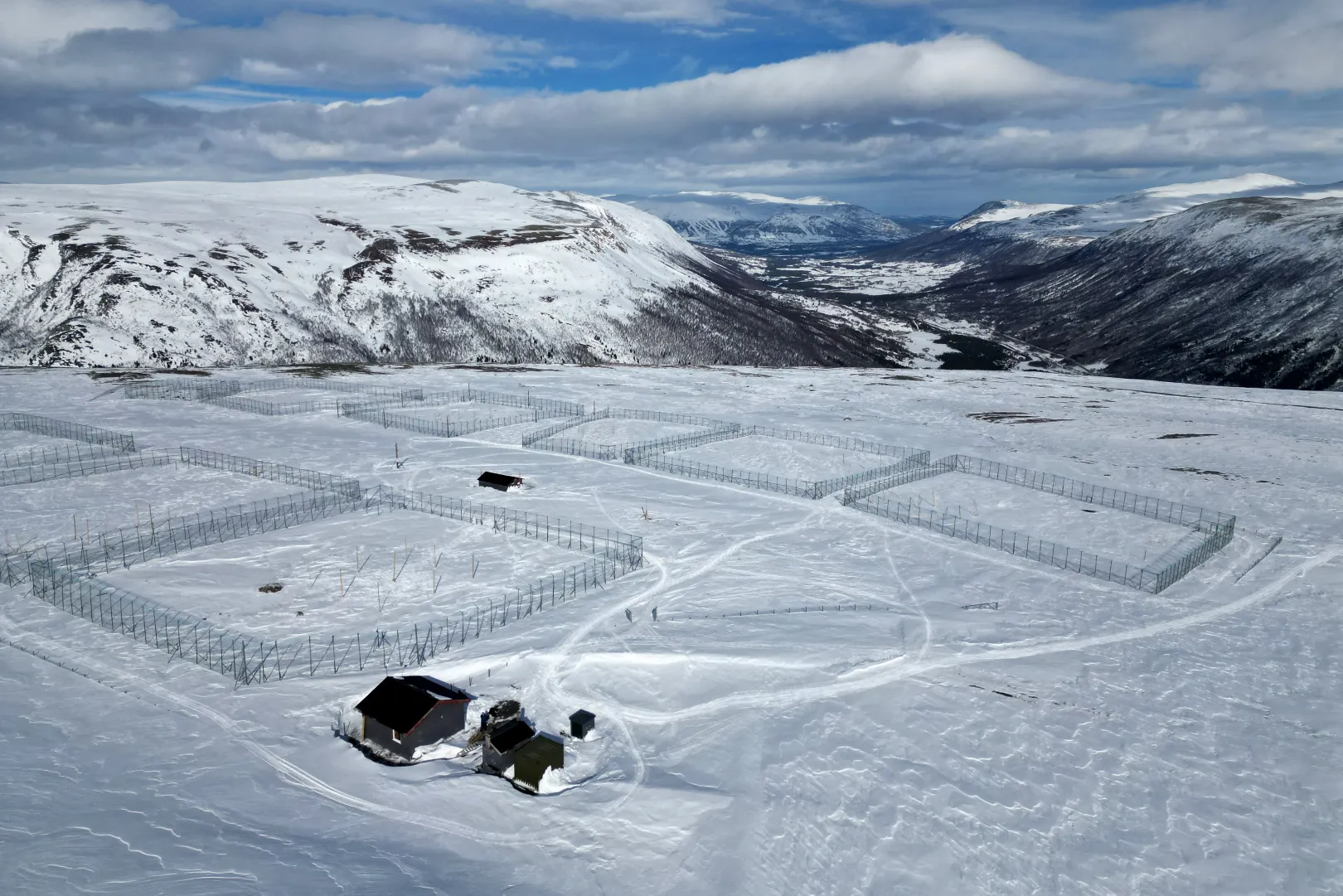 A hófödte oppdali tenyészállomás – Fotó: Lisi Niesner / Reuters