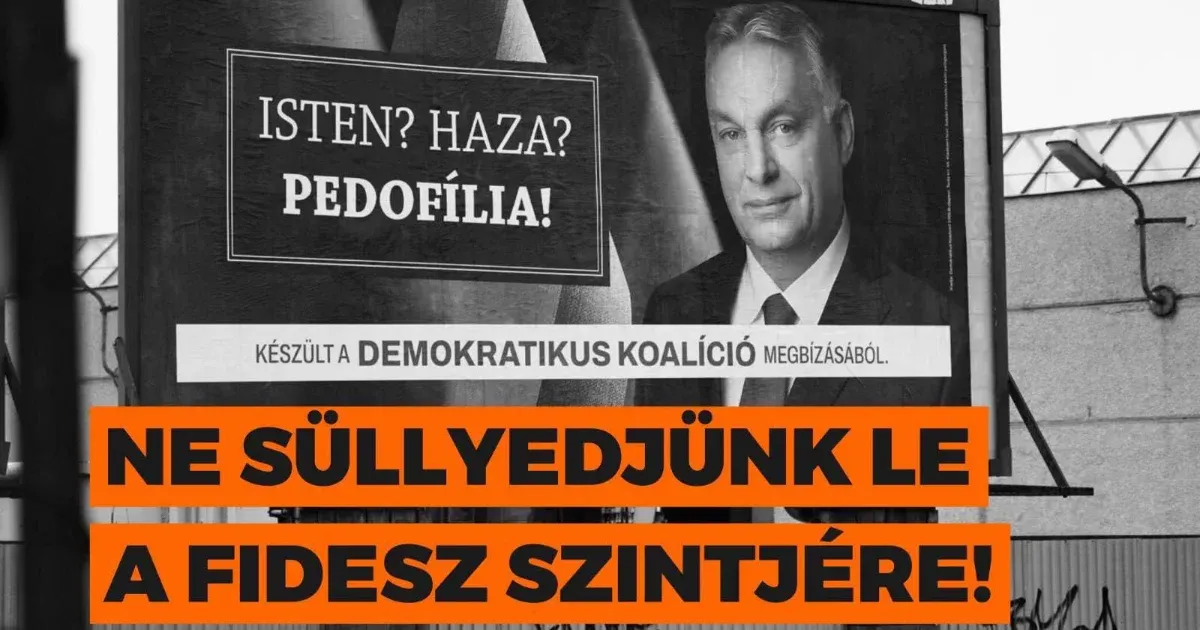 Donáth Annát a hányinger kerülgeti a DK Fideszt pedofilozó plakátjaitól