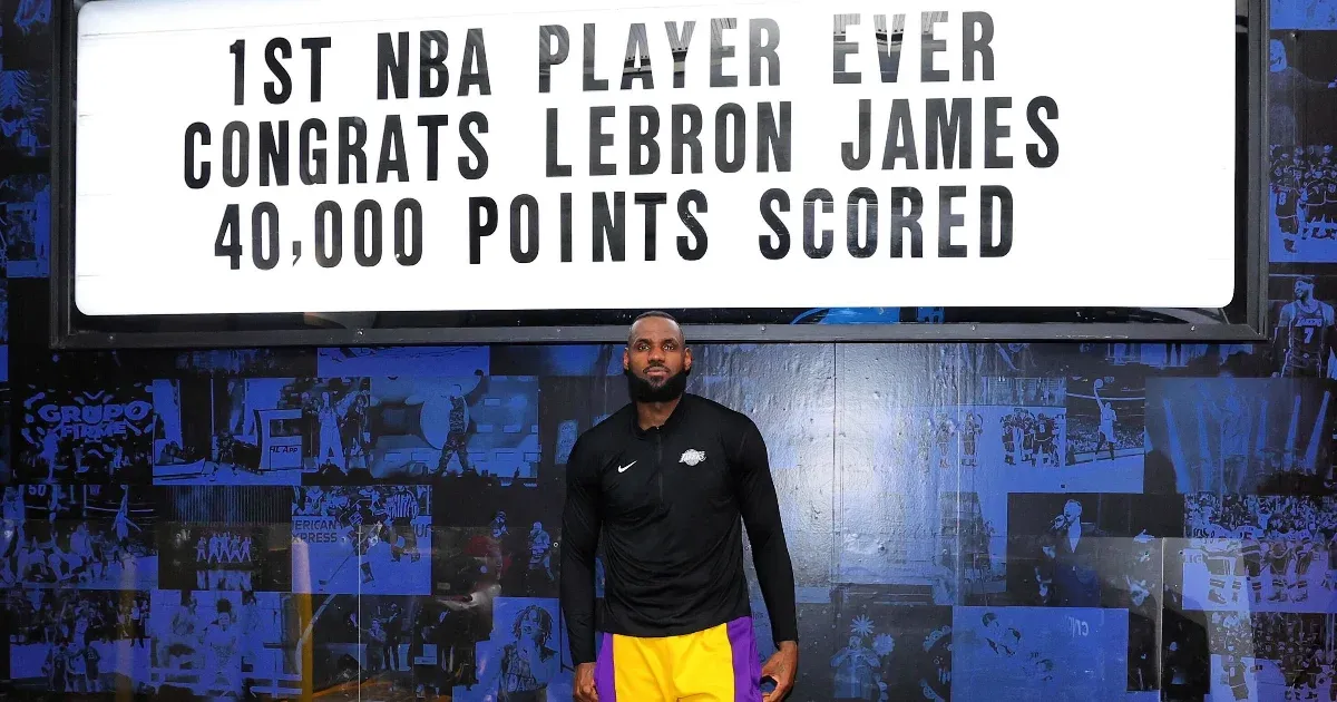 LeBron James megint történelmet írt, elérte a 40 ezer pontot az NBA-ben