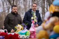 Zelenszkij és a görög miniszterelnök pont egy rakétatámadásra érkezett meg Odesszába