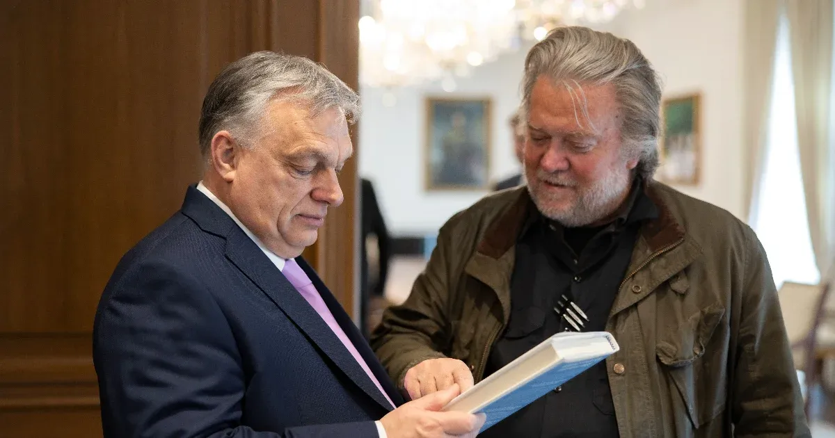 Trump egykori főtanácsadójával találkozott Orbán Washingtonban