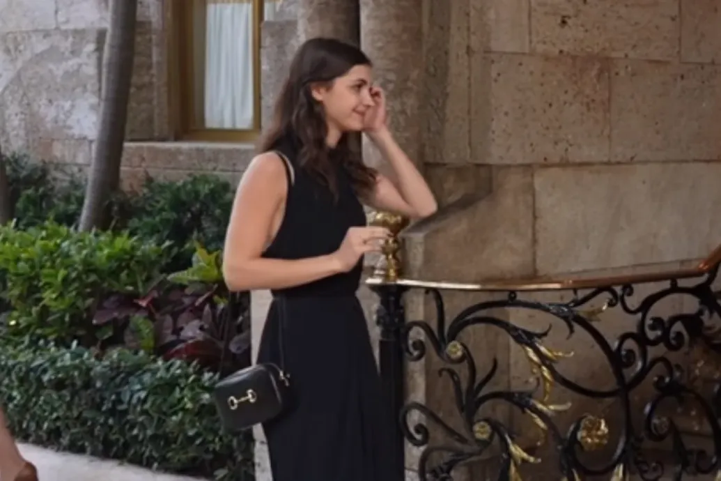 600 ezres Gucci táskával érkezett Trumphoz Orbán Flóra