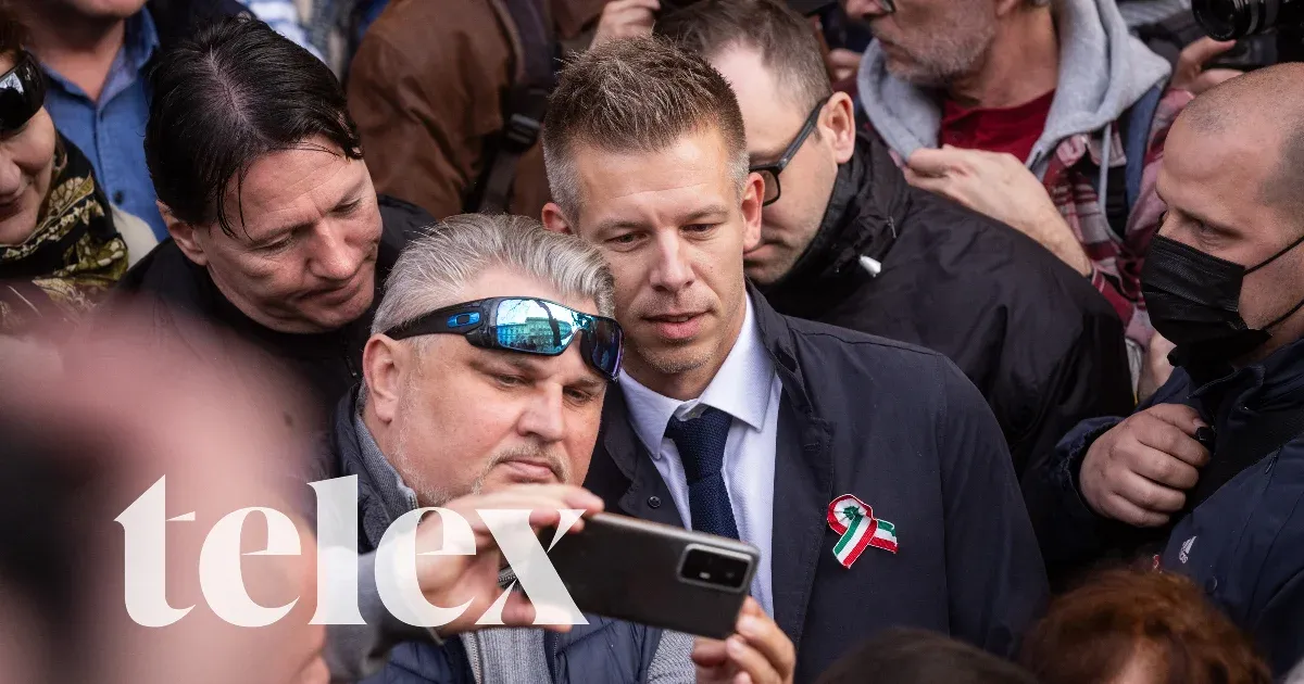 „Valami új talán ez az egész, muszáj hinni, baszki” – ilyen volt Magyar Péter zászlóbontása