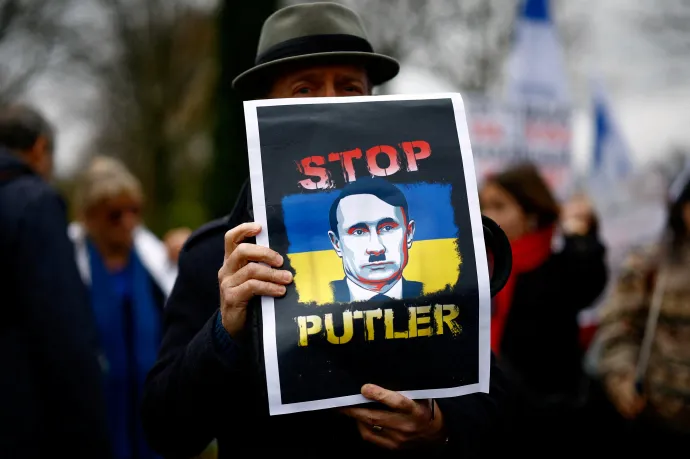 „Délben Putyin ellen” címmel szerveztek tüntetéseket Európa-szerte az orosz elnökválasztás utolsó napjára
