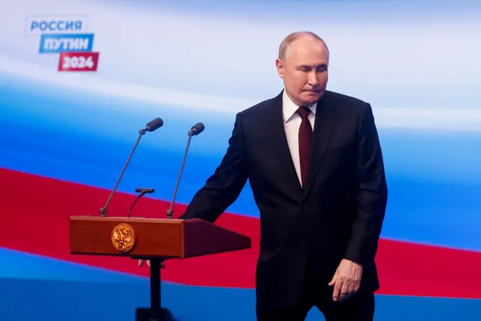 Rekorderedményt ért el Putyin az oroszországi választásokon