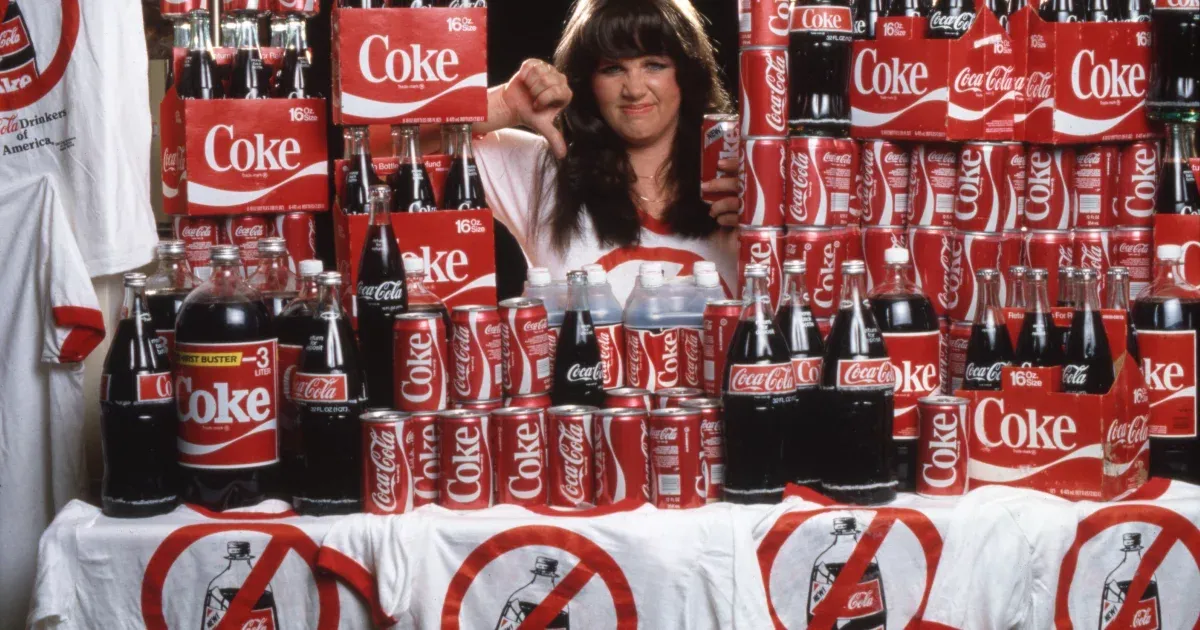 A Coca-Cola azt hitte, élete üzletét csinálta meg, amikor változtatott a recepten, de aztán jött a népharag