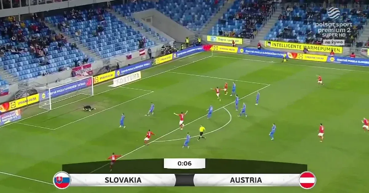 Mindössze hat másodperc kellett az osztrák gólhoz Szlovákia ellen