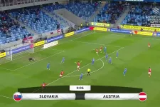 Mindössze hat másodperc kellett az osztrák gólhoz Szlovákia ellen
