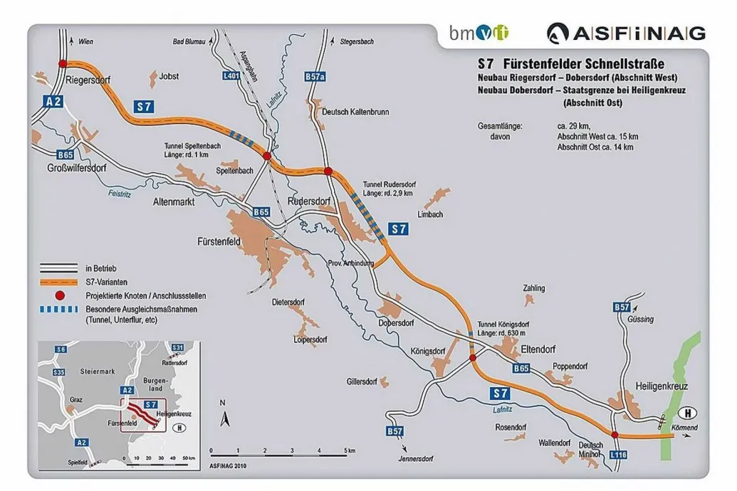 Új sztrádát adtak el az osztrákok, ami a magyar határhoz vezet