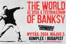 Május 3-án Banksy-kiállítás nyílik Budapesten