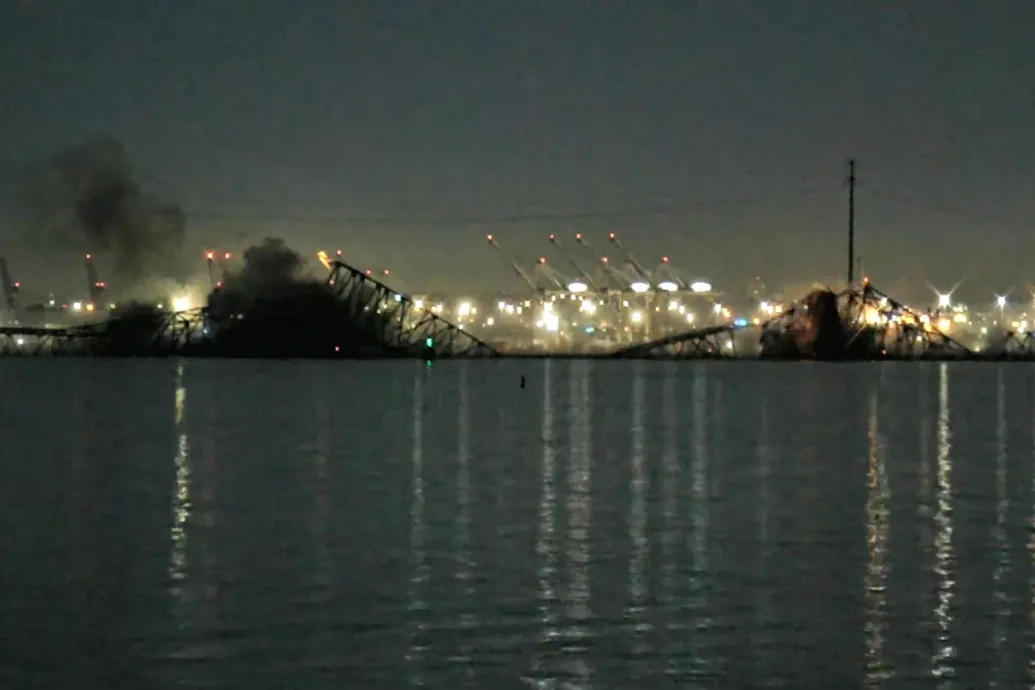 Összeomlott a Francis Scott Key híd Baltimore-ban