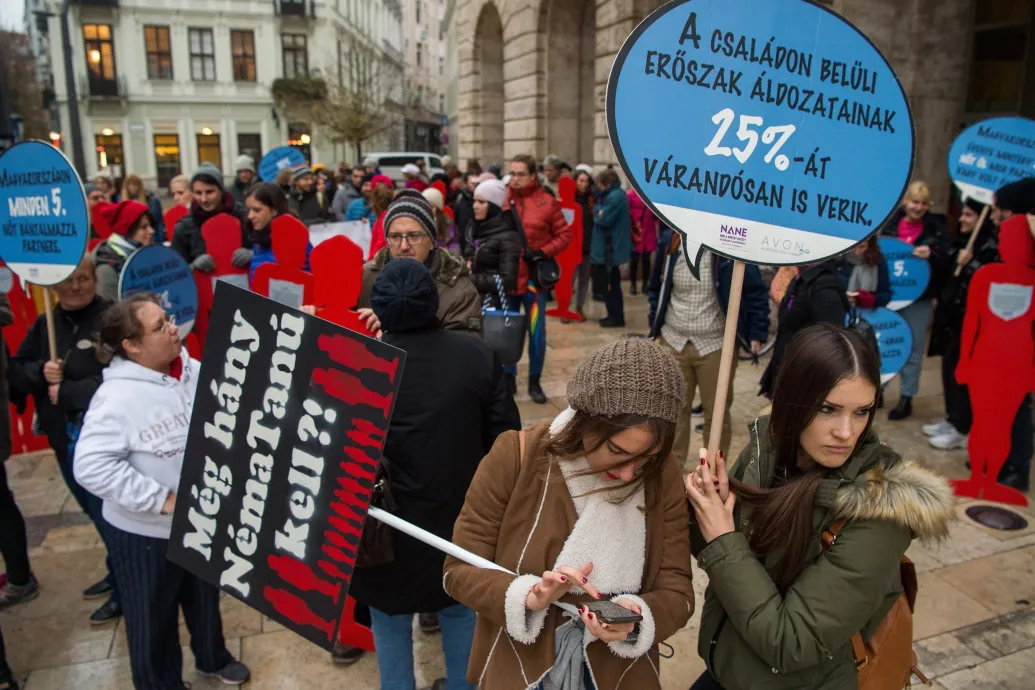 Varga Judit a nőket érő erőszak ellen harcolt, mégis hisztinek nevezte az erről szóló egyezményt