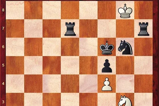 Sakkfeladvány a Telexen: amikor mattal védjük ki a mattot