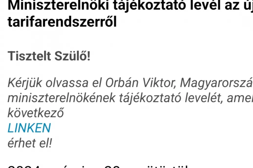 Orbán Viktor a KRÉTA-n keresztül üzent az új tarifarendszerről és arról, hogy milyen fontos a gyerekek segítése a kormánynak