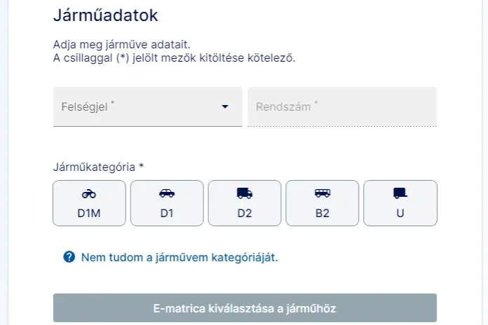 Április 1-től lehet napi e-matricát vásárolni