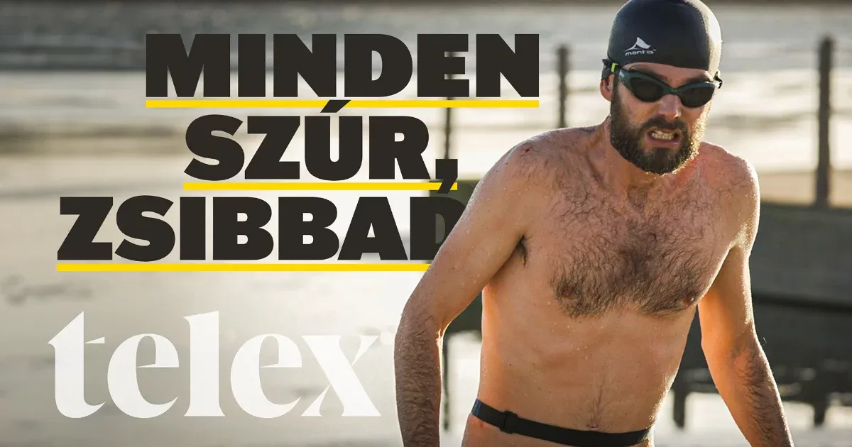 „Ha bezsibbad, onnantól már nem érzed” – másfél hónapot készültem a téli Balaton-átúszásra