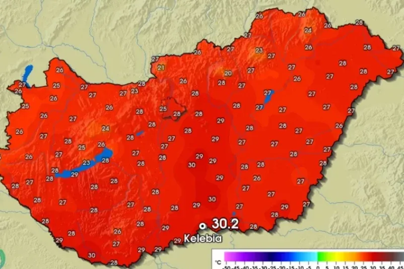 Április elseje és 30 fok, van még kérdés?
