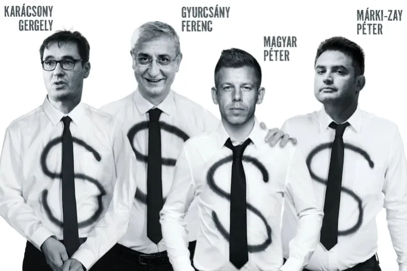 Magyar Péterre cserélte Fekete-Győr Andrást dollárbaloldalos hirdetésein a CÖF