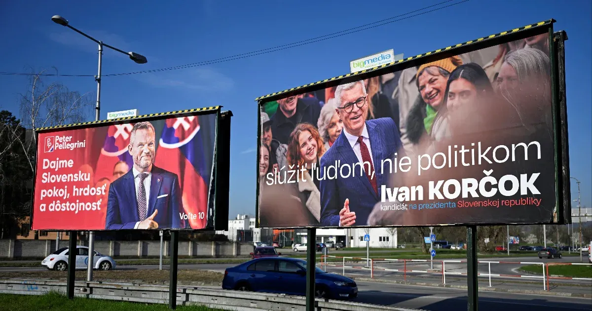 Pellegrini volt az esélyes, de Korčok lendületet vett, hajszálon múlhat a szlovák elnökválasztás