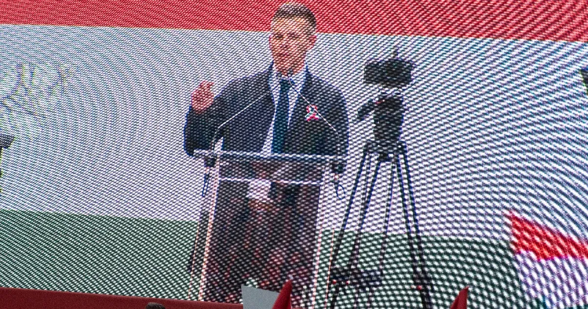 Magyar Péter pártválasztó ceremóniája