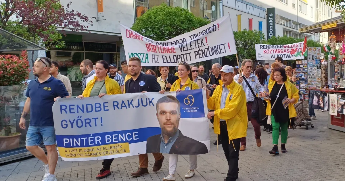 Győrben is a független ügyészségért tüntettek, amitől csak erősebb lett a kontraszt Budapest és vidék között