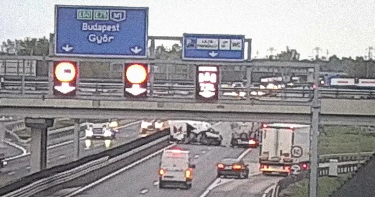Íme, a ráfutásos baleset, ami meg sem történhetett volna, pedig gyakran ismétlődik a közútkezelők kamerái előtt